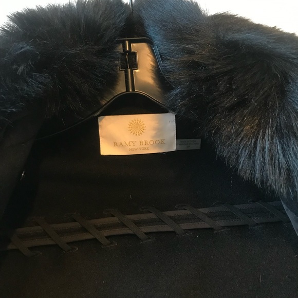 Ramy Brook ‘Jessie’ Faux Fur Coat - Picture 6 of 7